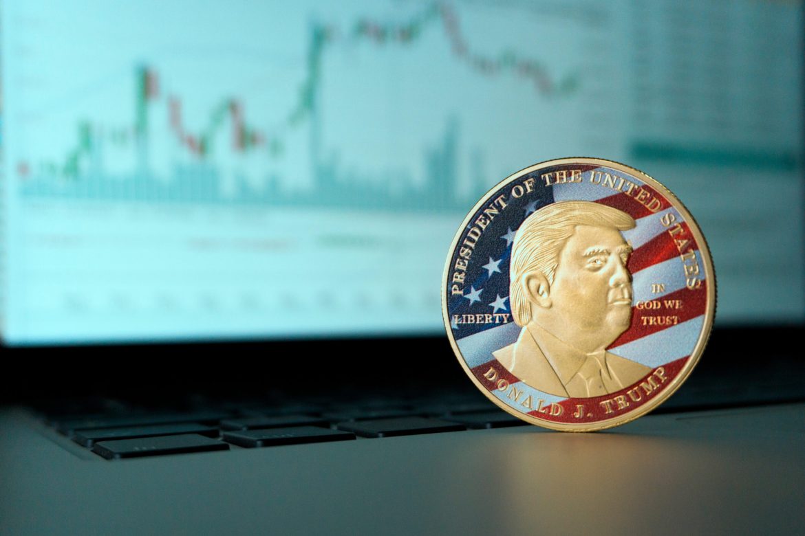 Following Donald Trump’s re-election in the 2024 US election, Trump-themed meme coins have surged in value. 
Leading this trend is Peanut the Squirrel (PNUT), a meme coin that saw an astonishing 320% price increase in just 24 hours.
The spike has been attributed not only to excitement surrounding Trump’s victory but also to new PNUT listings on prominent exchanges like Binance and Crypto.com, sparking massive trading volumes and heightened market interest.
PNUT prices skyrocket with Binance and Crypto.com listings
The recent listings of PNUT on Binance and Crypto.com have driven a sharp rise in the token’s value, with the Binance listing alone contributing significantly to PNUT’s 320% surge. 
At the time of writing, the coin’s current price has now reached $0.4835, marking a substantial increase in a single day.
Source: <a href="https://coinmarketcap.com/currencies/peanut-the-squirrel/">CoinMarketCap</a>
Over the past week, PNUT has climbed by 1300%, pushing its market capitalisation from $95 million to an impressive $517 million, making it the 215th largest cryptocurrency by market value. 
This rapid growth highlights the impact of mainstream exchange listings on meme coins and the role of Trump’s political influence on their appeal.
Political backing boosts PNUT’s rally
Along with the listing-driven price spike, PNUT received support from influential figures. 
Reports indicate that Trump received a donation of 1.7% of PNUT’s total supply, further amplifying interest in the coin. 
The timing of this donation, following Binance’s listing announcement, appears to have accelerated the token’s popularity.
Elon Musk expressed support for PNUT on a recent episode of Joe Rogan’s podcast, adding fuel to the growing hype. 
Musk’s endorsement, combined with the ongoing excitement from Trump’s win, has given PNUT a unique political and social media-driven momentum.
Trump’s expanding cryptocurrency portfolio gains attention
Beyond his support for PNUT, Trump’s cryptocurrency holdings have drawn increased interest. 
According to data from Arkham Intelligence, Trump holds a diverse set of assets in his crypto wallet, including 495.535 Ethereum (ETH) valued at approximately $1.65 million, and 478.7111 Wrapped Ethereum (wETH) worth around $1.59 million.
Trump also possesses around 579.29K MAGA tokens valued at $1.04 million, along with a stablecoin reserve of 137,000 USDC (around $137,000). 
His holdings reflect a strategic diversification within the meme and major crypto token sectors, underscoring his interest in digital assets.
TROG: A new addition to Trump’s meme coin investments
One of Trump’s latest acquisitions includes TROG, a frog-themed meme coin that draws inspiration from his public image. 
Trump reportedly owns around 210.345 billion TROG tokens, valued at approximately $994,930.
TROG’s value is largely driven by its novelty and association with Trump, as meme coins often thrive on unique themes and community engagement. 
This recent addition aligns with Trump’s established interest in meme coins, particularly those themed around his persona or political image, further cementing his role in the meme coin space.
Market reaction
The excitement surrounding Trump’s re-election and his public support of meme coins has created a ripple effect across the cryptocurrency market. 
Meme coins such as PNUT, MAGA, and TROG have all seen increased trading volumes and higher values.
The market response suggests that Trump-themed coins may continue to experience interest from politically motivated investors and retail traders. 
While these assets are inherently volatile, the fusion of politics and digital currency trading adds a unique layer to their appeal and potential market value.
As Trump’s influence in the cryptocurrency market grows, so does the speculation surrounding his meme coin investments. 
The popularity of coins like PNUT and TROG reflects a trend where social and political factors are shaping investor behaviour in the crypto space.
With continued support from high-profile figures like Musk, these meme coins may sustain their popularity. 
Their long-term performance remains uncertain, as their prices are closely tied to social trends and external political events, making them high-risk investments with potential short-term gains.
The post <a href="https://invezz.com/news/2024/11/12/trump-meme-coin-pnut-skyrockets-320-in-24-hours-after-election-victory/">Trump meme coin PNUT skyrockets 320% in 24 hours after election victory</a> appeared first on <a href="https://invezz.com/">Invezz</a> Trump meme coin PNUT skyrockets 320% in 24 hours after election victory