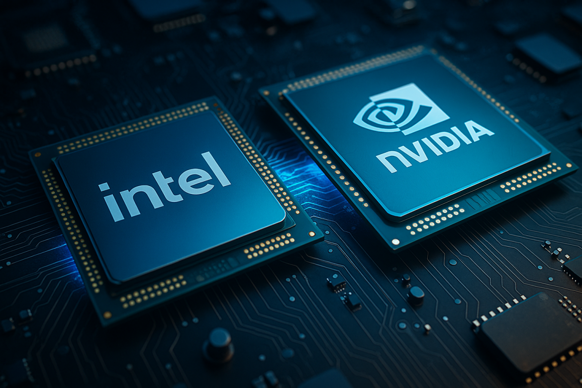 Intel Corp. has secured a $5 billion investment from Nvidia Corp., in a move that expands collaboration between two of the biggest names in semiconductors. The partnership will focus on developing chips for personal computers and data centres, strengthening Intel’s position as a manufacturing hub and diversifying Nvidia’s production strategy. The announcement has also influenced markets, with <a href="https://invezz.com/news/2025/09/18/intel-stock-hit-52-week-high-after-nvidias-5b-move-analysts-see-upside-but-flag-caution/">Intel’s shares rising 30%</a> and suppliers across Asia seeing sharp gains.While stock rallies underline immediate reactions, the long-term implications of the deal lie in reshaping chip development and global supply chains.Chip collaboration expands across PCs and data centres<a href="https://www.bloomberg.com/news/articles/2025-09-19/asia-s-intel-suppliers-soar-on-hopes-of-nvidia-investment-boost?srnd=phx-technology">The agreement</a> will see Intel and Nvidia co-develop processors aimed at powering PCs and data centres, two areas where demand is driven by artificial intelligence and cloud services. By combining resources, Nvidia gains access to Intel’s capacity, while Intel cements its relevance in advanced chip design. Analysts suggest that the partnership signals a new phase in Intel’s procurement strategy, as earlier concerns of capital expenditure cuts now appear less likely.Nvidia’s move also highlights its efforts to reduce reliance on Taiwan Semiconductor Manufacturing Co. (TSMC), which currently handles a significant portion of its production. The deal opens the possibility of Intel taking on a greater role in producing chips for Nvidia, potentially altering the balance of global manufacturing.Asian suppliers benefit from Intel linkThe partnership immediately boosted Asian companies tied to Intel. In Japan, Lasertec Corp., which derives nearly a third of its revenue from Intel, surged as much as 15% in its biggest rise since April. Ibiden Co. gained 12% at one point, while Tokyo Electron Ltd., Screen Holdings Co., and Shin-Etsu Chemical Co. also climbed.In South Korea, Intekplus Co. rose 18%, its strongest increase in a month. Other Intel-related South Korean firms, including PSK Inc., Jusung Engineering Co., and Komico Ltd., also gained more than 5%. In China and Hong Kong, Montage Technology Co. rose as much as 11%.The spread of gains across multiple Asian markets shows how tightly Intel’s supply chain is integrated across the region, and how Nvidia’s investment could translate into higher demand for inspection tools, materials, and other specialised equipment.TSMC sees slight declineWhile Intel’s suppliers benefited, Taiwan Semiconductor Manufacturing Co. faced a modest setback. Its shares dipped as much as 1.2%, with concerns that Intel may capture part of Nvidia’s production share. TSMC currently derives about 3% of its revenue from Intel, but analysts suggest the Intel-Nvidia deal could affect its future valuation if Nvidia shifts more manufacturing to Intel.The reaction underscores how strategic partnerships can create uneven impacts across the semiconductor industry, with some suppliers gaining while others face new competitive pressures.A changing semiconductor landscapeThe $5 billion partnership highlights the interconnected nature of the global semiconductor sector, where cooperation between giants can reshape demand across entire regions. For Intel, the deal marks an important step in securing its relevance in advanced chip production. For Nvidia, it adds flexibility in managing manufacturing needs in a competitive environment.Suppliers across Asia are now positioned to play a larger role in enabling Intel to expand capacity, while rivals such as TSMC weigh the risks of reduced market share. Beyond immediate market gains, the Intel-Nvidia collaboration illustrates how alliances are shaping the next phase of semiconductor development.The post <a href="https://invezz.com/news/2025/09/19/intel-nvidia-5b-deal-sparks-surge-in-asian-suppliers-stocks/">Intel–Nvidia $5B deal sparks surge in Asian suppliers’ stocks</a> appeared first on <a href="https://invezz.com/">Invezz</a> Intel–Nvidia $5B deal sparks surge in Asian suppliers’ stocks