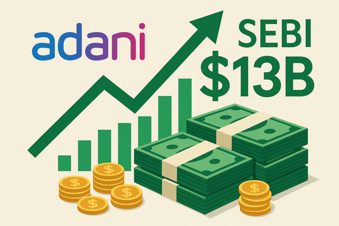 Gautam Adani’s wealth has surged by $13 billion over two trading sessions, following key regulatory relief that eased investor concerns and triggered heavy buying across his listed companies. The sharp rise in market value comes after the Securities and Exchange Board of India (SEBI) dismissed parts of a high-profile case against the Adani Group, marking a turning point more than two years after US short-seller Hindenburg Research issued allegations that had erased tens of billions from the conglomerate’s market value. The ruling has reignited investor interest, placing Adani within close range of Mukesh Ambani’s title as Asia’s richest person.Adani net worth rises as stocks rallyThe <a href="https://www.bloomberg.com/billionaires/">Bloomberg Billionaires Index</a> showed Adani’s net worth climbing to $95.7 billion after the two-day surge. On Monday alone, the billionaire added $8.3 billion to his fortune as shares of his group’s companies soared.The rally has pushed Adani’s year-to-date wealth gain to 21.6%, signalling renewed investor trust in his conglomerate.Adani Enterprises Ltd., the group’s flagship, registered its strongest bullish activity in nearly two years. The rally also spread across the group’s green energy arm, where Adani Green Energy Ltd. options recorded record-high wagers.Heavy block deals were reported on Monday as institutional investors returned to the stock after months of caution.SEBI ruling boosts confidenceThe surge followed SEBI’s late-Thursday orders stating that it found no evidence of the Adani Group using related-party transactions to channel funds into its listed companies.This specific charge was one of the central points of the Hindenburg Research report published in January 2023.The regulator’s findings provided much-needed clarity, helping lift investor sentiment that had remained fragile since the allegations. The case had triggered one of the most significant wealth declines in India’s corporate history, wiping out more than $100 billion in market value across Adani stocks at its peak.Remaining investigationsDespite the relief, Adani Group remains under scrutiny. SEBI continues to probe other allegations raised by Hindenburg, and additional orders are expected depending on the findings. Alongside the domestic investigations, a bribery case filed by the US Department of Justice in 2023 also remains open.These ongoing proceedings mean that regulatory uncertainty persists, even as investors rush to capitalise on the current rally. Analysts are monitoring whether SEBI’s next steps or the outcome of the DOJ case will dampen the momentum built over the last two trading sessions.Market reaction and future impactThe investor response to SEBI’s orders was immediate. Across the group’s companies, trading volumes spiked, and optimism spilt into the derivatives market.The broader Indian equity market also saw a boost from the Adani surge, reflecting the conglomerate’s influence on index performance.While questions remain about future regulatory developments, the latest rally highlights how investor sentiment in India’s markets is strongly shaped by clarity from regulators. For Adani, the development has helped restore market confidence and placed him within striking distance of Ambani’s $98.6 billion fortune.The post <a href="https://invezz.com/news/2025/09/23/indias-adani-sees-wealth-jump-13b-as-sebi-clears-case-against-group/">India’s Adani sees wealth jump $13B as SEBI clears case against group</a> appeared first on <a href="https://invezz.com/">Invezz</a> India’s Adani sees wealth jump $13B as SEBI clears case against group