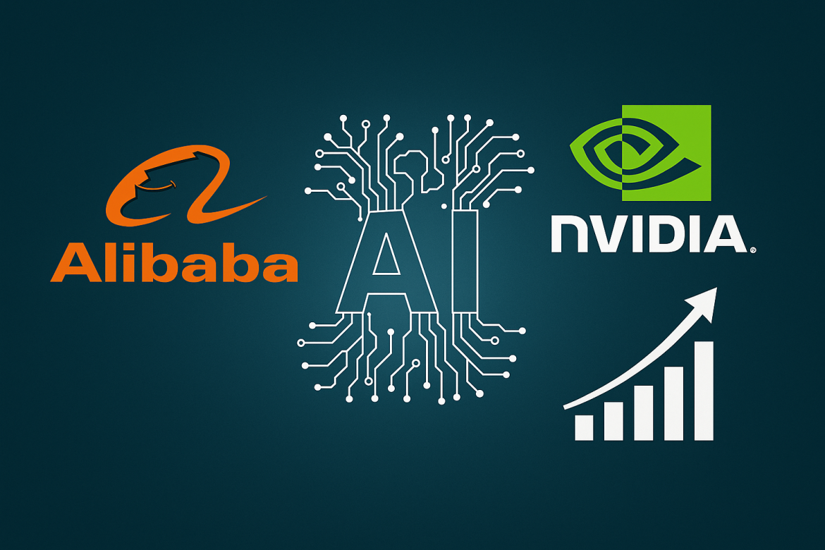 Alibaba Group is expanding its artificial intelligence push by integrating Nvidia’s physical AI tools into its cloud platform, marking one of the most significant collaborations between a Chinese cloud provider and a US chipmaker. The move reflects both the surging global demand for AI infrastructure and Alibaba’s ambition to dominate AI development in areas such as humanoid robotics and autonomous vehicles. <a href="https://www.bloomberg.com/news/articles/2025-09-24/alibaba-integrates-nvidia-robotics-software-in-its-ai-platform?srnd=phx-technology">The announcement</a> came at Alibaba’s annual Apsara developer conference in Hangzhou, where the company also disclosed an increase in its AI investment plans.Nvidia partnership brings physical AI to Alibaba CloudAlibaba Cloud Intelligence will now include Nvidia’s full suite of physical AI development software as part of its Platform for AI. These tools allow customers to build systems that operate in the physical world, from robots to driverless cars, rather than just digital or text-based applications. Nvidia, already the leading designer of chips powering AI models, will gain direct access to developers in China through this partnership. For Alibaba, the collaboration ensures that its cloud ecosystem remains competitive against domestic rivals like Huawei Cloud and Baidu AI Cloud, while also strengthening its appeal to international clients.AI investment scaled up with new funding commitmentDuring the conference, Chief Executive Officer Eddie Wu announced that Alibaba is increasing its investment in AI infrastructure beyond the previously declared 380 billion yuan ($53 billion). The company is directing more resources into high-performance computing, large-scale model training, and AI-powered applications. The fresh capital commitment underscores Alibaba’s intention to secure a leading role in AI, a sector that Beijing has also identified as critical to national economic strategy. Following the announcement, Alibaba’s shares reached <a href="https://invezz.com/news/2025/09/24/alibaba-stock-rallies-8-after-qwen3-max-ai-launch-heres-what-analysts-say/">their highest level since late 2021</a>, signalling market confidence in its AI plans.Apsara developer conference highlights Alibaba’s AI strategyThe integration of Nvidia’s tools was unveiled at Alibaba’s Apsara developer conference, its annual showcase for cloud and technology services. By incorporating Nvidia’s physical AI stack, Alibaba is offering developers a broader range of options, which now extends from generative AI to robotics and advanced automation. The company highlighted that these capabilities will be key to industries such as logistics, manufacturing, and mobility, where real-world AI applications are becoming increasingly vital. The timing also coincides with the surge of global competition among tech giants to secure chip access and AI infrastructure, areas that have faced growing geopolitical scrutiny.Shares rise as cloud unit takes centre stageAlibaba’s decision to scale up its AI spending and deepen collaboration with Nvidia has had a direct impact on its market performance. The announcement helped drive its shares to the strongest level in nearly four years.Analysts noted that the boost reflects investor expectations that Alibaba Cloud, long considered a strategic growth unit, could regain momentum after a period of restructuring and management changes. The company’s pivot toward AI-centric services places its cloud division at the centre of future growth, at a time when demand for computing power and AI development platforms is accelerating worldwide.The post <a href="https://invezz.com/news/2025/09/24/alibaba-integrates-nvidia-ai-into-cloud-platform-as-investment-rises/">Alibaba integrates Nvidia AI into cloud platform</a> appeared first on <a href="https://invezz.com/">Invezz</a> Alibaba integrates Nvidia AI into cloud platform