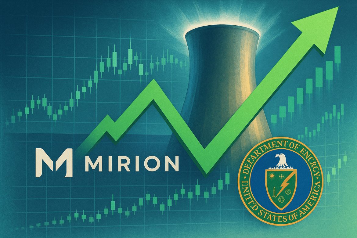 Shares of radiation safety firm Mirion Technologies (NYSE:MIR) jumped 12% on Friday after JPMorgan initiated research coverage with an Overweight rating and a $28 price target, suggesting an upside of roughly 31%. The rally was further fueled by a Politico report indicating that the US Department of Energy (DOE) is preparing to announce $900 million in funding for domestic uranium enrichment, a development that could indirectly benefit companies operating in nuclear safety and related industries.At the time of writing, the stock was trading at $23.88, up by 11.43%.JPMorgan sees strong growth trajectoryJPMorgan’s research note positioned Mirion as a top pick in the radiation safety space, highlighting its leadership across nuclear power, medical cancer care, dosimetry, and research laboratories. The bank’s $28 price target implies roughly 31% upside from current levels.The firm cited several growth drivers for its positive outlook, including high-single-digit revenue growth, improving free cash flow conversion to 75% by 2026, and significant EBITDA margin expansion—from about 24% in 2024 to nearly 30% by 2028.JPMorgan also pointed to Mirion’s robust $825 million backlog and recurring revenue base, with approximately 73% of revenue recurring and 30% derived from software and services. The recent acquisition of Paragon Energy Solutions, expected to generate $10 million in synergies, was viewed as complementary to Mirion’s margin expansion goals. Despite the capital commitments required for the deal, the bank expects Mirion to achieve its targeted 600 basis point margin expansion by 2028.DOE funding signals nuclear industry supportAdding to the sector’s momentum, Politico reported that the DOE is preparing to announce at least $900 million in funding for domestic uranium enrichment, possibly by the end of this month. The move comes as the US plans to halt Russian uranium imports by 2028, aiming to strengthen domestic supply chains for the 94 nuclear reactors currently providing about 20% of US electricity.While analysts noted the funding represents seed money rather than a comprehensive solution, the investment underscores growing federal support for the nuclear industry. Market observers see this as a potential tailwind for companies like Mirion, whose products play a central role in radiation safety and nuclear power operations.Strategic capital raises and outlookMirion has been active on the financing front in recent months. The company priced an upsized public offering of 17.3 million shares of Class A common stock at $21.35 per share, expected to close on September 30, 2025. It also launched a $325 million offering of 0.00% Convertible Senior Notes due 2031, raised from an initial $250 million target.Moody’s Ratings recently affirmed Mirion’s B1 corporate family rating and upgraded its senior secured bank credit facility rating to Ba2 from Ba3, maintaining a stable outlook. The upgrade followed Mirion’s announcement of its $585 million acquisition of Paragon, financed with proceeds from equity and bond offerings.The company has also undertaken a series of capital raises, including a $250 million convertible note issuance with an additional $37.5 million purchase option, as well as a $350 million public equity offering managed by Goldman Sachs, Evercore ISI, Citigroup, and Morgan Stanley.The post <a href="https://invezz.com/news/2025/09/26/mirion-technologies-surge-on-jpmorgan-coverage-and-doe-funding-prospects/">Mirion Technologies surge on JPMorgan coverage and DOE funding prospects</a> appeared first on <a href="https://invezz.com/">Invezz</a> Mirion Technologies surge on JPMorgan coverage and DOE funding prospects