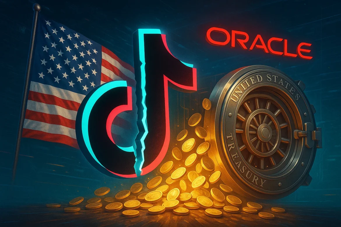 The Donald Trump-led US government is about to cash in big from the long saga over TikTok’s American future.An exclusive report by <em><a href="https://www.wsj.com/business/deals/u-s-government-expected-to-get-multibillion-dollar-fee-in-tiktok-deal-685e3944?mod=hp_listb_pos3">The Wall Street Journal</a> </em>reported on Saturday that the Treasury is expecting a multibillion-dollar fee as part of the ownership shakeup designed to address years of security fears.Oracle, the cloud giant, along with private equity backers, is set to take control of TikTok’s US operations, including its data and the algorithm that decides what users see.ByteDance, TikTok’s Chinese parent, will stay on but with less power.Data security drives TikTok dealThis deal is the result of years of back-and-forth drama. American officials have long worried that TikTok, under ByteDance, might share sensitive user info with Beijing.They have considered banning the app outright, but instead settled on a plan that gives US regulators and investors a bigger say.Oracle’s role is central as the tech giant is expected to manage TikTok’s American data storage and watch over its recommendation engine. The idea is to keep everything “in the US” and under American eyes.The multi-billion-dollar fee could set a new precedent: governments asking foreign-owned tech companies not just to change hands but also to pay for the privilege of access.It’s a bold move that reflects a tougher stance on security without shutting the door on innovation.TikTok deal signals compromise approachTikTok isn’t just a social app; it’s a symbol of the tense tech <a href="https://invezz.com/news/2025/09/20/how-india-responded-to-trumps-100k-h-1b-fee-have-humanitarian-consequences/">fight between the US and China</a>.With over 150 million American users, it has become part of the cultural fabric, but it has also triggered fears of Chinese influence and surveillance.This deal tries to split that difference. It’s a new kind of compromise where the app stays, but under a new kind of supervision.Leaders from both sides seem to support the deal, though it’s far from a done deal yet.President Donald Trump and China’s Xi Jinping have given it a tentative thumbs-up, seeing it as a way to ease trade tensions and prevent a messy ban.For ByteDance, it means scaling back control but staying in one of its biggest markets. For the US, it means more control and a hefty check.This fee also says a lot about how tech and geopolitics are tangled today. It’s no longer just about business; it’s about national security, trust, and power.How this new TikTok performs may well influence how the US deals with other Chinese tech players in the future.The big question now is, will the new setup win over American users and regulators? Oracle will have to deliver on promises to keep data safe and content free from foreign interference.If they do, this landmark deal could become a model for the digital age, where national interest and innovation have to find a new balance.The post <a href="https://invezz.com/news/2025/09/20/us-administration-may-earn-billions-in-tiktok-deal-says-wsj/">US administration may earn billions in TikTok deal, says WSJ</a> appeared first on <a href="https://invezz.com/">Invezz</a> US administration may earn billions in TikTok deal, says WSJ