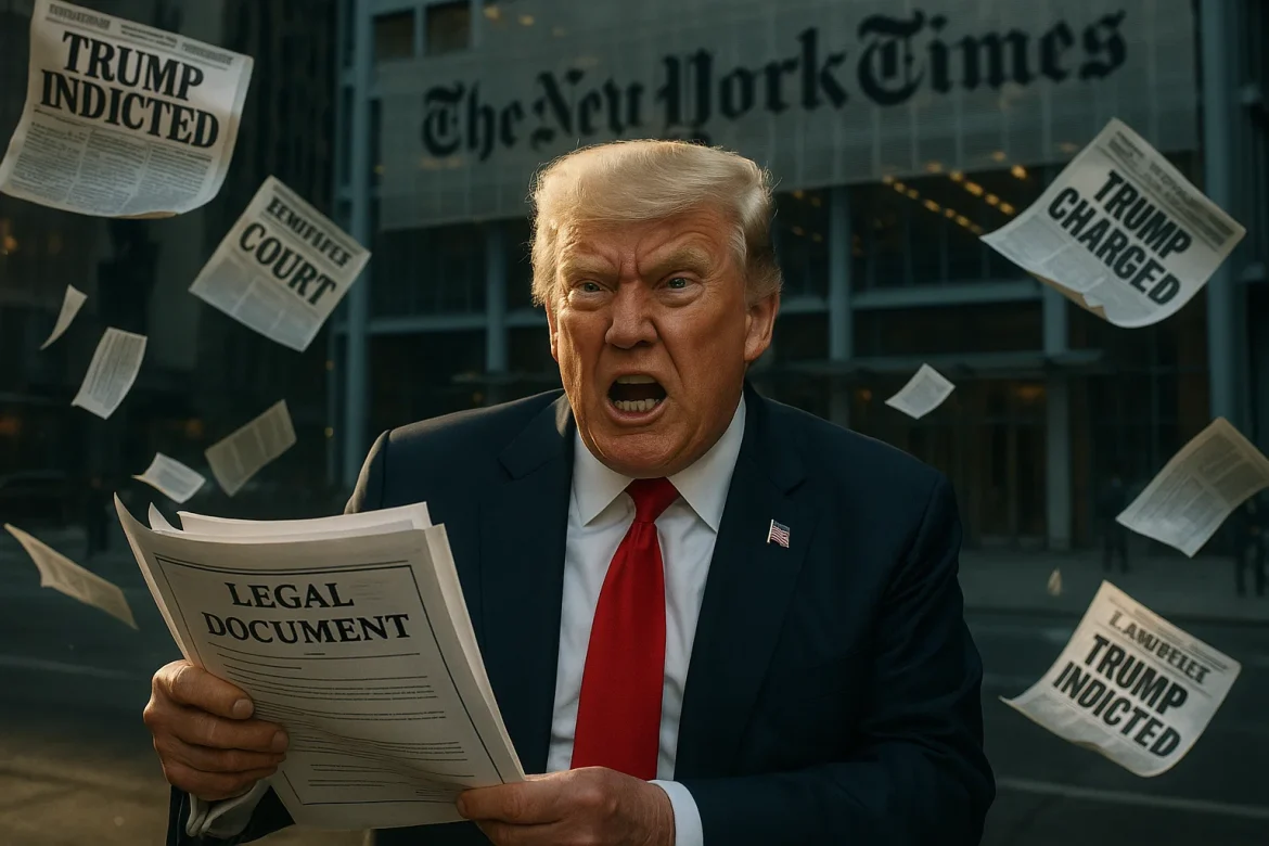 US President Donald Trump has launched a bombshell legal attack against one of America’s most iconic newspapers. Trump is suing The New York Times for $15 billion, accusing the paper of relentlessly pushing false stories about him, his family, and his business empire. Calling the Times a “mouthpiece” for the Democratic Party, Trump says their coverage has gone from biased reporting to outright defamation. The lawsuit, filed in Florida, claims the newspaper’s actions have caused enormous damage to his reputation and political causes like “America First” and “MAGA.” With a price tag far exceeding the Times’ market value, this case promises to be one of the most high-stakes media battles in recent memory.A high-stakes legal blowTrump didn’t hold back in his announcement, calling The New York Times “one of the worst and most degenerate newspapers” in American history. He slammed the paper as a “mouthpiece” for Democrats, particularly angered by its 2024 endorsement of Vice President Kamala Harris. In his view, that endorsement was “the single largest illegal campaign contribution, EVER,” fueling his decision to go after the publication in court.This lawsuit isn’t just about hurt feelings. Trump claims the Times has consistently published false stories about him, his family, and his businesses, damaging his reputation and legacy. The US President is positioning the case as another front in his war against “fake news” media, a fight he’s waged for years.What makes this lawsuit especially striking is its sheer size. The $15 billion figure far exceeds The New York Times Company’s current market value, making this one of the largest defamation suits ever filed against a media organization.What’s behind Donald Trump’s lawsuit?The complaint centers on what Trump calls “baseless and malicious reporting,” including stories tied to his connection with financier Jeffrey Epstein. Trump and his allies argue that some of the Times’ claims, such as a key note allegedly signed by Trump and related to Epstein, amount to lies meant to tarnish his name.Legal analysts note that defamation suits involving public figures like Trump are notoriously hard to win. Plaintiffs must prove not only that false information was published but that it was done with reckless disregard for the truth, a high bar in US courts.Trump chose to file the case in Florida, which could offer a legal edge given its recent reforms and court landscape. However, questions remain about jurisdiction since The New York Times is based in New York.The Times has yet to issue a public response. This showdown is likely to bring more heated debate about the role of the press in holding public figures accountable and about the limits of free speech and responsible journalism.As this case unfolds, it will be one to watch. At the center is a former president determined to fight back hard, with both words and the law.The post <a href="https://invezz.com/news/2025/09/16/trump-sues-the-new-york-times-for-15-billion-over-defamation/">Trump sues The New York Times for $15 billion over defamation</a> appeared first on <a href="https://invezz.com/">Invezz</a> Trump sues The New York Times for $15 billion over defamation