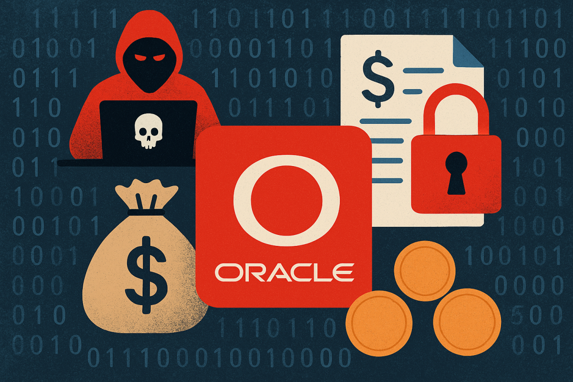 A high-volume cyberattack has put global corporations on alert as hackers linked to the Cl0p ransomware gang target executives through extortion campaigns. The attackers claim to have stolen sensitive data from Oracle’s E-Business Suite applications, which are widely used to manage financial transactions, supply chains, and customer records. According to security researchers, the <a href="https://www.bloomberg.com/news/articles/2025-10-02/cyber-group-extorting-executives-with-claims-of-stolen-data?srnd=phx-technology">hackers are sending extortion emails</a> to company leaders demanding payments to prevent the release of compromised files. One such demand reached $50 million, though so far no victim has been confirmed to have paid.Emails sent to company executives<a href="https://www.reuters.com/business/google-says-hackers-are-sending-extortion-emails-executives-2025-10-02/">Alphabet’s Google confirmed</a> that hackers are contacting executives at numerous organisations, alleging that they have exfiltrated confidential data from Oracle’s systems. In a statement, Google described the campaign as “high-volume” but said it does not currently have sufficient evidence to verify the claims. The emails, which began appearing on or before 29 September, were distributed via hundreds of compromised third-party accounts and share characteristics consistent with previous Cl0p operations.Investigators noted that the attackers appear to have abused Oracle’s default password-reset function to gain valid credentials for internet-facing portals of the E-Business Suite. The extortion notes, written in poor English and containing grammatical errors, included screenshots and file trees as supposed proof of access. Contact details embedded in the messages also match those previously associated with Cl0p.Ransom demands and data theft risksCybersecurity firm Halcyon reported that ransom demands have been in the seven- and eight-figure range, with one demand as high as $50 million. The attackers’ tactic is not limited to encrypting files but involves mass data theft, which can increase pressure on victims to pay. If companies refuse, stolen data could be leaked or sold, creating further regulatory, financial, and reputational damage.While Google and Halcyon have both linked the campaign to Cl0p, researchers stressed that the full scale of the breach remains unclear. Neither Oracle nor Cl0p responded to requests for comment.Cl0p’s history of large-scale breachesCl0p is known for exploiting vulnerabilities in widely used enterprise software. In 2023, the group carried out a mass attack on the MOVEit file-transfer tool, claiming data from hundreds of organisations including Shell, British Airways owner IAG, and the BBC. Following that incident, the US Cybersecurity and Infrastructure Security Agency described Cl0p as one of the world’s largest distributors of phishing and malspam, estimating it had compromised more than 3,000 organisations in the US and 8,000 globally.The current campaign highlights how cybercriminal groups are increasingly focusing on the enterprise platforms that form the backbone of corporate operations. By compromising applications like Oracle’s E-Business Suite, attackers gain potential access to the most sensitive financial and operational data within large companies. The scale of ransom demands — and the fact that executives themselves are being directly targeted — shows the high stakes involved for organisations dependent on these systems.The post <a href="https://invezz.com/news/2025/10/02/hackers-exploit-oracle-systems-executives-hit-with-ransom-demands/">Hackers exploit Oracle systems, executives hit with ransom demands</a> appeared first on <a href="https://invezz.com/">Invezz</a> Hackers exploit Oracle systems, executives hit with ransom demands