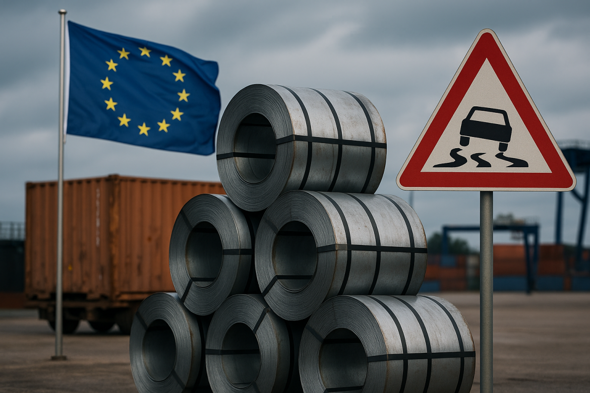 The European Union’s decision to slash duty-free steel quotas and double tariffs on excess imports to 50% has triggered alarm among British steelmakers and European manufacturers alike. The move, designed to shield the EU’s domestic steel sector from global oversupply, could reshape Europe’s industrial trade links and expose the UK to one of its toughest export challenges since Brexit.Brussels’ <a href="https://ec.europa.eu/commission/presscorner/detail/en/ip_25_2293">new proposal</a> aims to replace the current “safeguard” system — due to expire in 2026 — with a tougher, permanent regime. It would reduce tariff-free quotas by 47% compared with 2024 levels and raise duties from 25% to 50% on imports beyond those limits. The European Commission said the plan answers long-standing demands from member states and unions to defend EU steelmakers and jobs, while aligning with the bloc’s decarbonisation goals.UK steel at risk as Brussels tightens import rulesThe UK steel industry is particularly exposed, with around 80% of its exports heading to EU markets. The new tariffs threaten to cut off access to Britain’s most important trading destination, already strained by energy costs, plant closures, and lost competitiveness.The move adds another blow to a sector that has struggled to recover from US tariffs of 25% on steel exports, and recent domestic job cuts at major plants in Port Talbot and Scunthorpe. Industry groups warn that tighter EU import restrictions could divert surplus global steel — especially from Asia — toward the UK, driving down domestic prices and hurting producers.Prime Minister Keir Starmer confirmed that discussions with Brussels and Washington are underway to prevent further market disruption. Industry Minister Chris McDonald said the government is also exploring “stronger trade measures” to protect UK producers from unfair pricing practices.Unlike Norway, Iceland, and Liechtenstein — which enjoy exemption from EU quotas as part of the European Economic Area — the UK must now negotiate its own terms. The Commission has also indicated potential exemptions for Ukraine due to its wartime conditions, though no similar flexibility has yet been offered to Britain.Brussels seeks balance amid global steel tensionsThe EU’s move follows similar tariff actions by the US and Canada. Washington recently raised its steel and aluminium import duties to 50%, while Ottawa introduced a 25% surtax on steel initially produced in China.Both countries cited unfair competition from subsidised imports and national security concerns.The European Commission said it would continue coordinating with global partners to address “steel overcapacity,” which it described as a worldwide challenge. The new regime will be subject to approval from EU member states and the European Parliament before implementation.Several governments, particularly those with strong automotive sectors such as Germany, are expected to lobby for adjustments or transitional support. In the meantime, the UK remains in discussions with the EU over possible quota allocations, seeking to avoid severe disruption to a £4 billion export trade.The coming months will reveal whether Brussels’ push to secure its steel industry can coexist with its commitment to free trade — or whether it risks igniting a new round of industrial friction between Europe and its closest trading partners.The post <a href="https://invezz.com/news/2025/10/08/eu-steel-tariff-surge-threatens-uk-exports-and-auto-supply-chains/">EU steel tariff surge threatens UK exports and auto supply chains</a> appeared first on <a href="https://invezz.com/">Invezz</a> EU steel tariff surge threatens UK exports and auto supply chains