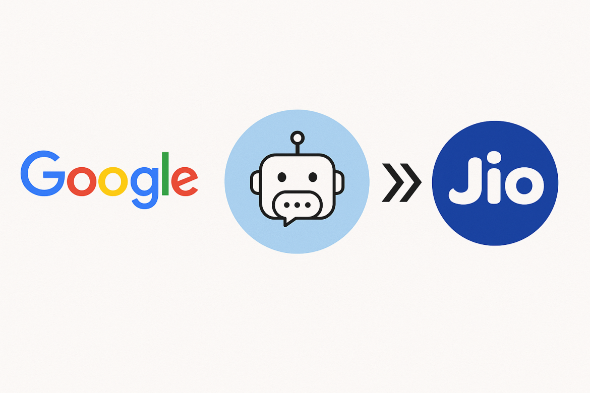 In a landmark collaboration, Google and Reliance Jio have announced that over 500 million Jio users in India will soon receive free access to Google’s premium AI service, Gemini 2.5 Pro. The 18-month offer, valued at around ₹35,100 (approximately $396) per user, marks one of the largest consumer rollouts of advanced artificial intelligence tools worldwide.The partnership is being implemented through Reliance Intelligence, which aims to make India an AI-empowered nation.The offering includes full access to Gemini 2.5 Pro, NotebookLM for research and study, image and video generation models, and 2 TB of integrated cloud storage across Google services.Reaching India’s growing digital generationThe rollout begins with Jio’s 5G users aged between 18 and 25, a demographic representing the most digitally engaged segment of the country. Early access will be available to this group for 18 months before the service is extended to Jio’s entire customer base. Users can activate the plan through the MyJio app, provided they are subscribed to Jio’s unlimited 5G plans.India’s digital landscape presents a powerful opportunity for global AI adoption. The country hosts over 377 million Gen Z consumers, contributing around $860 billion to national spending, with projections to exceed $2 trillion by 2035, according to the Boston Consulting Group. Platforms such as WhatsApp, Instagram, and YouTube already dominate Indian internet usage, with each hosting hundreds of millions of users. For AI providers, this demographic concentration represents fertile ground for mass engagement and feedback loops essential for model refinement.Strategic move in the telecom-AI raceThe Google-Jio alliance extends beyond consumer access. Reliance Intelligence will collaborate with Google Cloud to strengthen India’s AI infrastructure.This includes integrating enterprise-grade tools such as Gemini Enterprise and AI hardware accelerators to support large-scale deployments by Indian businesses.By merging Jio’s extensive telecom network with Google’s AI stack, the collaboration creates a foundation for both consumer and enterprise adoption. It also places India among a handful of nations where cutting-edge AI is available at scale, supported by a domestic data and cloud ecosystem.For Google, this partnership represents a crucial step in localising its AI ecosystem. India is one of its fastest-growing markets, and the partnership allows Gemini to reach a wider audience while leveraging Jio’s reach and infrastructure.Competitive momentum among AI providers<a href="https://blog.google/intl/en-in/company-news/partnering-with-reliance-to-bring-the-best-of-google-ai-to-more-people-across-india/">The announcement</a> comes amid intensifying competition among AI companies to capture the Indian market. Earlier this week, OpenAI announced plans to offer a year of free access to its ChatGPT Go plan in India, starting November 4.The plan, which previously cost ₹399 per month, will now be available at no cost for a limited period.In July, Bharti Airtel, India’s second-largest telecom operator, <a href="https://invezz.com/news/2025/07/17/indias-ai-market-heats-up-as-google-and-perplexity-compete-for-early-dominance/">partnered with Perplexity AI</a> to provide 360 million customers with free access to Perplexity Pro, a subscription that typically costs $200 annually. These partnerships highlight the telecom sector’s growing role as the primary channel for distributing AI technologies to the public.With telecom operators controlling the country’s digital gateways, alliances like those of Jio-Google and Airtel-Perplexity give global firms unparalleled access to hundreds of millions of users. The result is a democratisation of advanced AI tools that were once restricted to premium users in developed markets.The post <a href="https://invezz.com/news/2025/10/31/google-and-jio-partner-to-give-free-gemini-ai-access-to-millions-of-users-in-india/">Google and Jio partner to give free Gemini AI access to millions of users in India</a> appeared first on <a href="https://invezz.com/">Invezz</a> Google and Jio partner to give free Gemini AI access to millions of users in India