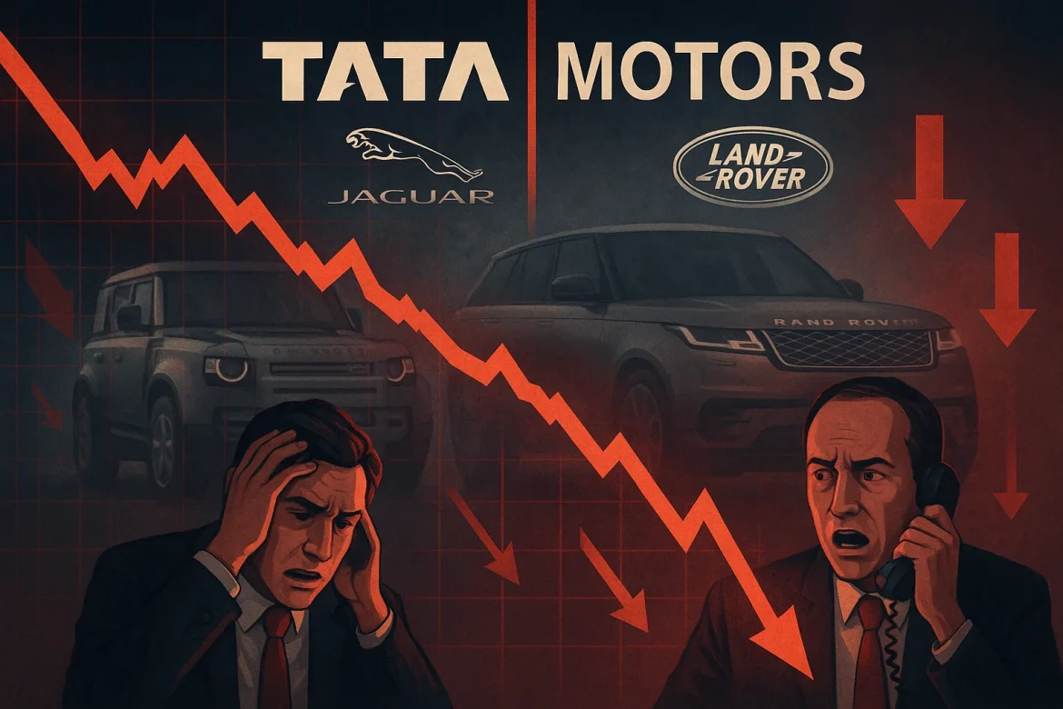 Tata Motors stock continues its downward streak, dropping for the fourth straight session to ₹688.9 on the NSE, a fall of nearly 7% in under a week amid mounting investor concerns.This slide follows rising investor anxiety about Tata Motors’ upcoming demerger and JLR’s weak quarterly performance.To make matters worse, technical charts indicate that the stock is hovering near key support levels, which is never a comforting sign for traders.<a href="https://invezz.com/news/2025/07/30/tata-motors-4-5b-iveco-bid-sends-shares-sliding-heres-why-investors-are-wary/">Add to that a bit of weakness across the broader auto sector</a>, and it’s easy to see why the mood around Tata Motors has turned a little jittery.Why is Tata Motors stock sinking?Investor sentiment around Tata Motors has taken a clear hit, thanks to a rough quarter for its luxury arm, Jaguar Land Rover (JLR).The automaker’s Q2 FY26 numbers were disappointing, wholesale volumes were down 24% year-on-year, and retail sales fell 17%.A big part of the problem? A major cyberattack in September that threw production and global deliveries off track.JLR only started ramping things back up from October 8, right as it was phasing out older Jaguar models and dealing with higher tariffs in the US and China that further squeezed margins.Analysts haven’t minced words either. ICICI Securities still has a “buy” rating on Tata Motors but cautioned that short-term financial pressure is unavoidable.Nomura went a step further, estimating that JLR’s net debt could climb to around GBP 1.65 billion, though it expects things to stabilize once production gets back to normal.The UK market felt the brunt of the slump, with retail sales plunging over 32%.Still, strong demand for high-margin models like the Defender and Range Rover could give JLR the cushion it needs to bounce back in the coming quarters.Demerger uncertainty adds to market nervousnessThe upcoming demerger has definitely added to the market jitters.Set to take effect from October 1, with a record date of October 14, Tata Motors will officially split into two separate entities, one for Passenger Vehicles (PV) and another for Commercial Vehicles (CV).Shareholders will get one share in the new CV company for every Tata Motors share they currently hold.On paper, this move is supposed to bring clarity and help each business focus better on its strengths.But in reality, investors are feeling uneasy. There is a lot of chatter about how the split will be valued, whether the timing is ideal, and what kind of tax implications might follow once the transfer is done.Adding to the caution, traders haven’t been allowed to take new leveraged positions (like F&O or MTF trades) ahead of the demerger, which has slowed down overall trading activity.Plus, some investors who made profits earlier in the month seem to be cashing out before things potentially get choppy around the ex-date, fueling the latest round of selling.The post <a href="https://invezz.com/news/2025/10/08/why-tata-motors-stock-remains-in-the-red-for-the-fourth-session-running/">Why Tata Motors stock remains in the red for the fourth session running</a> appeared first on <a href="https://invezz.com/">Invezz</a> Why Tata Motors stock remains in the red for the fourth session running