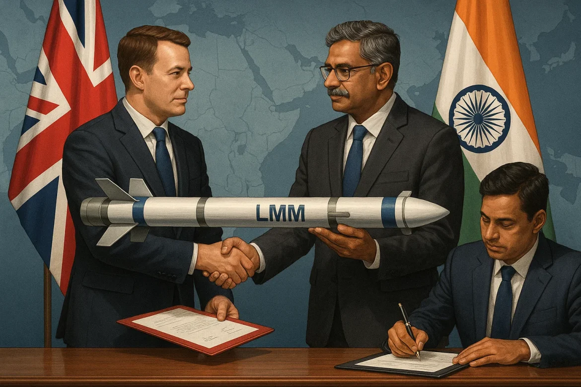 The UK and India have just inked a major $468 million missile deal, a big milestone for both countries’ defence ties and a clear sign of Britain’s growing focus on the Indo-Pacific.Announced during Prime Minister Keir Starmer’s first official visit to India, the agreement will have UK defence giant Thales supplying Lightweight Multirole Missiles (LMMs) to the Indian Army.The production will take place in Northern Ireland, and the project is expected to support around 700 jobs in the UK.UK-India missile deal: Strategic significanceThe £350 million ($468 million) deal marks a fresh chapter in UK–India defence relations, building on wider efforts to boost trade and security ties in the post-Brexit era.These Lightweight Multirole Missiles (LMMs) are designed for flexibility, as they can be deployed across various platforms and are expected to enhance the Indian Army’s ability to counter both air and surface threats.It’s a timely move, given how quickly the power dynamics in the Indo-Pacific are changing.Building the missiles in Northern Ireland is set to give the UK’s economy a nice boost, helping protect hundreds of skilled manufacturing jobs and showing the government’s commitment to supporting regional industry.The timing of the deal, coming as Prime Minister Starmer reaches out diplomatically to New Delhi, makes it clear that both sides are serious about taking their partnership beyond just words.This isn’t a symbolic handshake; it’s about long-term industrial collaboration and deeper security ties.For India, getting these advanced UK-built missiles is a big move toward modernizing its military and diversifying where its weapons come from.It also helps close some crucial capability gaps, something that’s especially important now, with rising border tensions and growing competition in the region.What does it mean for Britain’s Indo-Pacific ambitions?This missile deal is a standout example of Britain’s post-Brexit push to take on a more active role in the Indo-Pacific security landscape.As the UK looks for new economic and strategic partners beyond the EU, strengthening defence ties with India fits right into that vision.It’s part of London’s broader effort to position itself as a serious player in regional security and a reliable part of global defence supply chains.The deal also acts as a counterbalance to China’s expanding military power and influence across South and Southeast Asia.By deepening its defence partnership with India, a major player in the Quad and a key voice in Indo-Pacific security circles, the UK isn’t just securing a valuable trade partner.It’s also making a clear statement about its commitment to upholding a rules-based order and maintaining balance in the region.The geopolitical experts echoed the sentiment as <strong>Professor</strong> <strong>Harsh V. Pant, Vice President at the Observer Research Foundation,</strong> in <a href="https://invezz.com/news/2025/10/08/interview-starmers-india-visit-positions-uk-as-reliable-partner-amid-us-trade-strains-explains-orfs-harsh-v-pant/">an exclusive interview with <em>Invezz</em></a>, spoke about how “the UK is moving towards an Indo-Pacific tilt,” and it is visible in its ties with India.The post <a href="https://invezz.com/news/2025/10/09/what-468-million-uk-india-missile-deal-says-about-britains-indo-pacific-goals/">What $468 million UK-India missile deal says about Britain’s Indo-Pacific goals</a> appeared first on <a href="https://invezz.com/">Invezz</a> What $468 million UK-India missile deal says about Britain’s Indo-Pacific goals