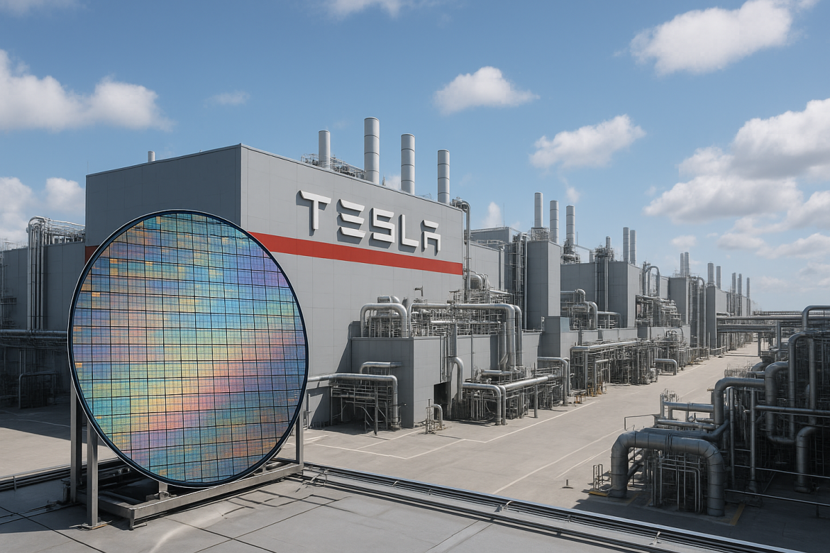Tesla eyes chip independence with plans for a massive semiconductor fab
