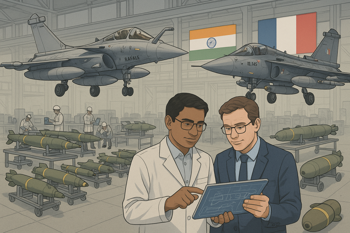 India, France deepen defense cooperation with joint weapon production pact