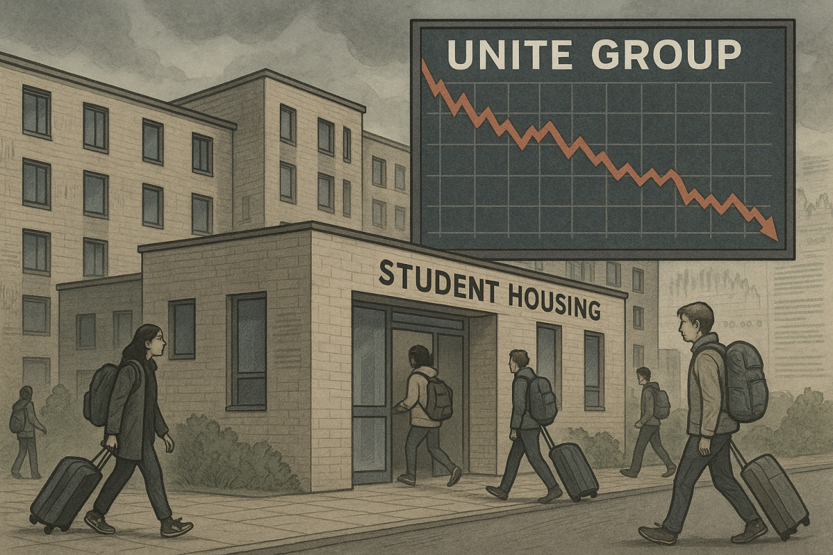 Unite Group shares sink to decade low as student housing demand softens