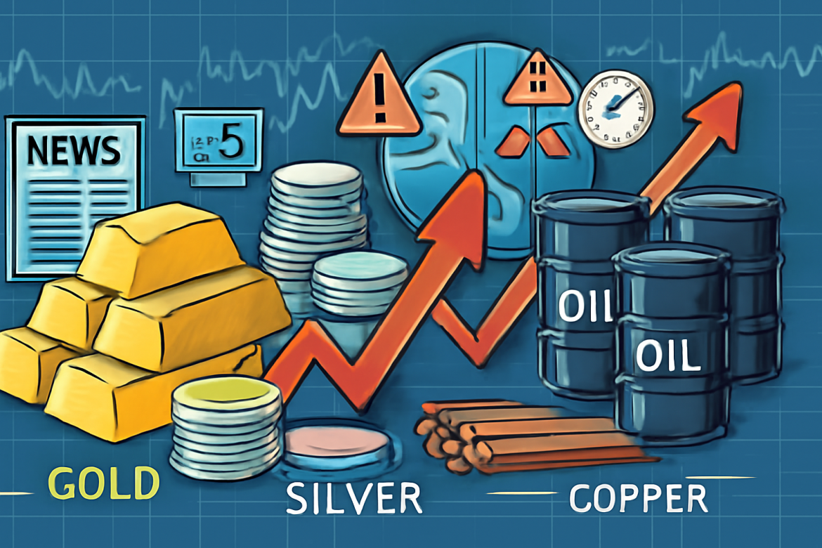 Commodity wrap: silver hits new record high, dwarfing gold’s rise; oil prices up post CME outage chaos
