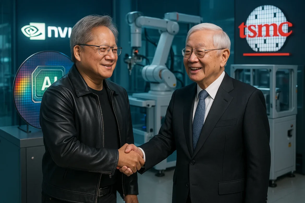 Nvidia CEO Jensen Huang seeks more chip supply from TSMC as AI demand surges
