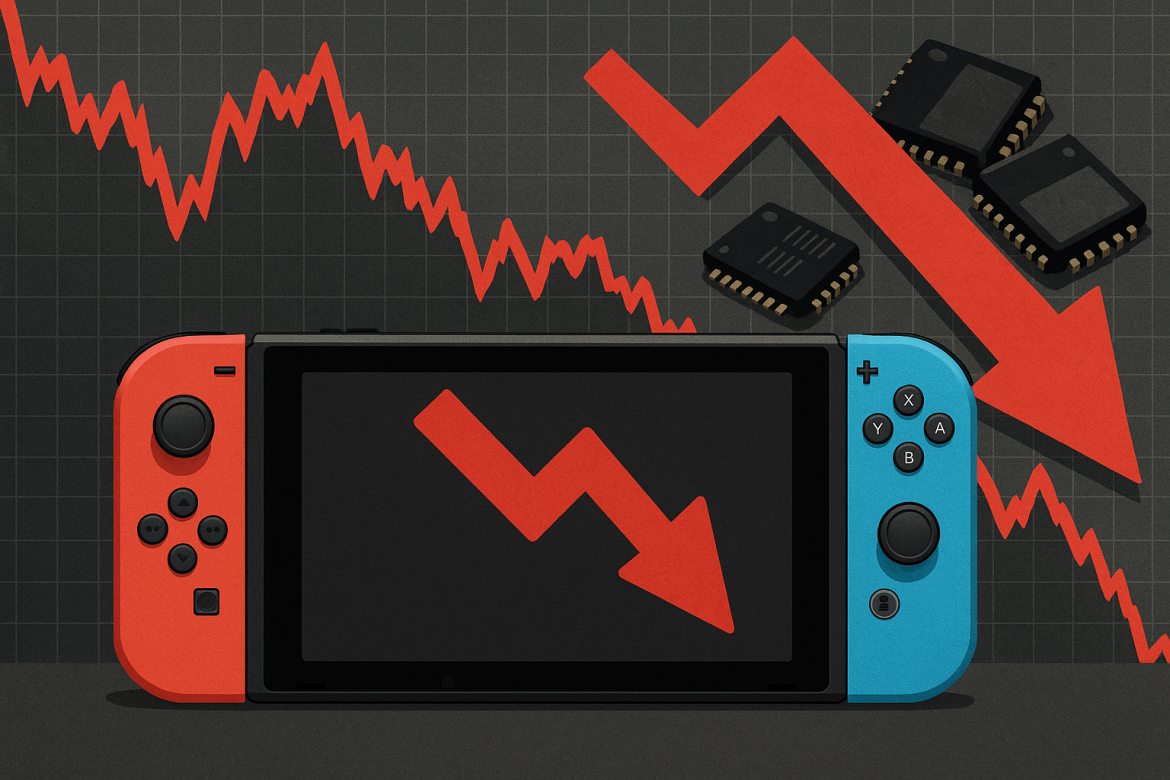 Nintendo shares fall as global memory squeeze raises risks for Switch 2