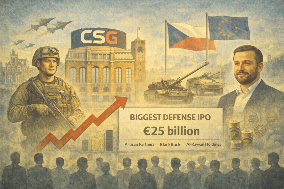 CSG’s Amsterdam IPO puts Czech defence empire in Europe’s market spotlight