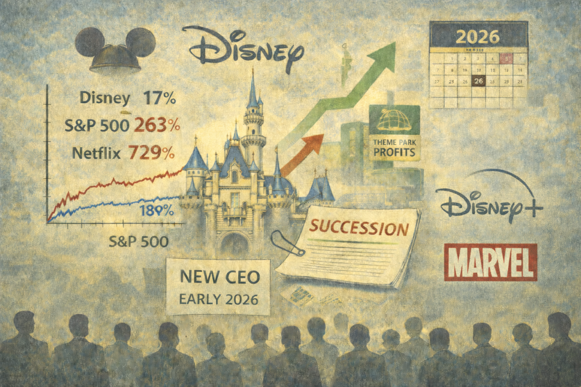 Disney expected to appoint new CEO in 2026; why is it crucial for the stock?