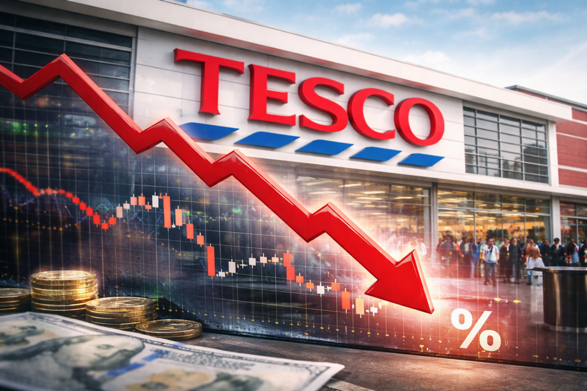 Tesco shares slide as like-for-like sales miss forecasts despite Christmas boost
