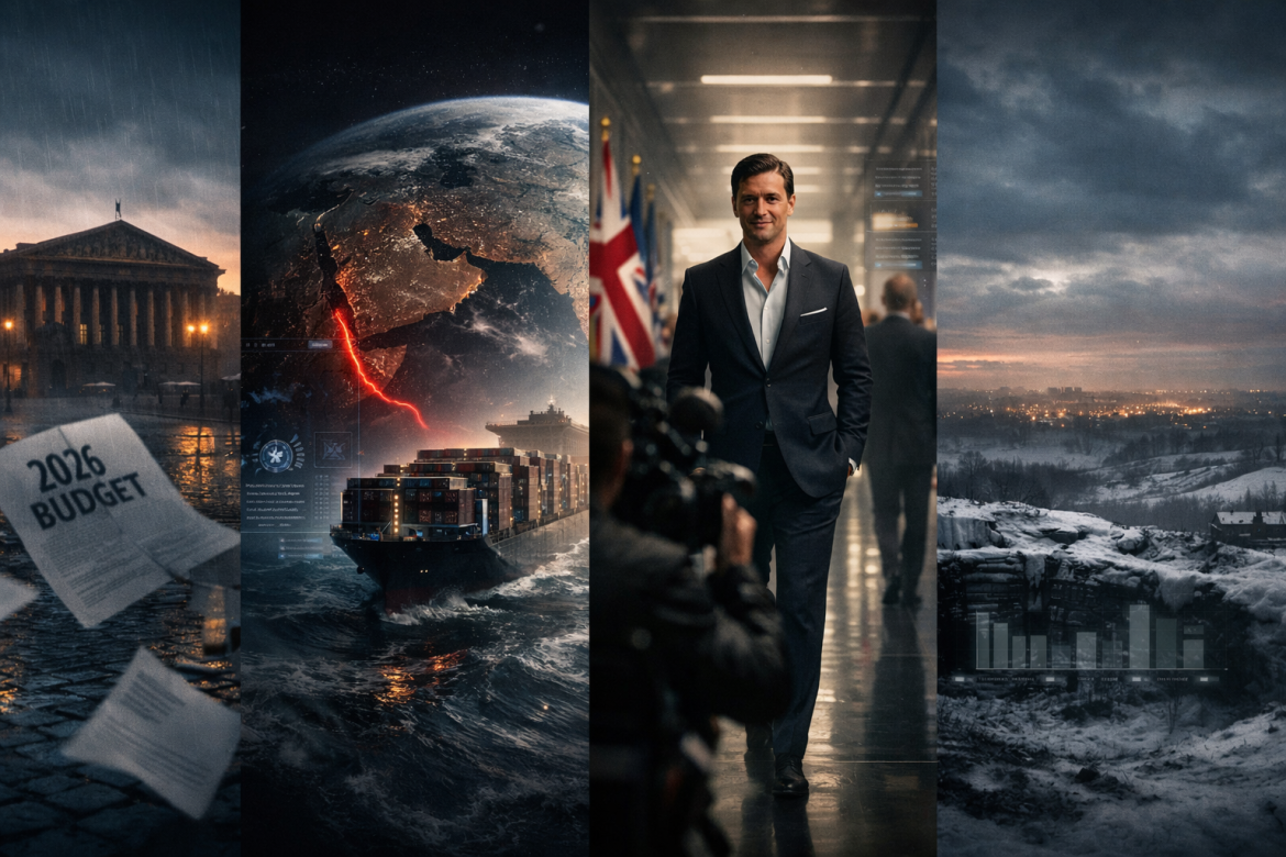 Europe bulletin: France budget deadlock, Red sea shipping risk, Ellison’s UK lobbying